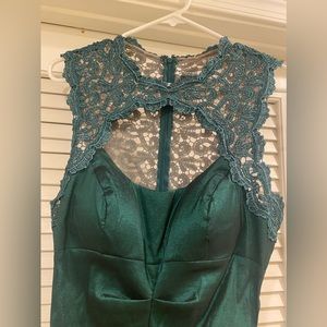 Emerald Green Gown